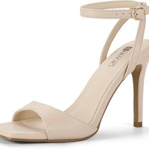 Women High Heel Sandals Strappy Stiletto Open Toe Bridal Prom Party Shoes